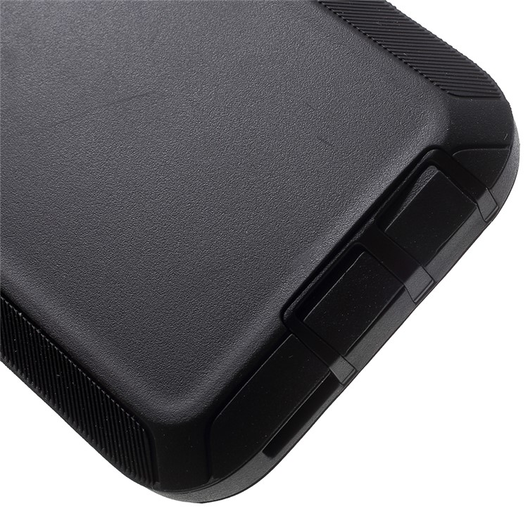 Heavy Duty Kickstand Belt Clip PC + TPU Hybrid Case for Samsung Galaxy S9 G960 - Black-8