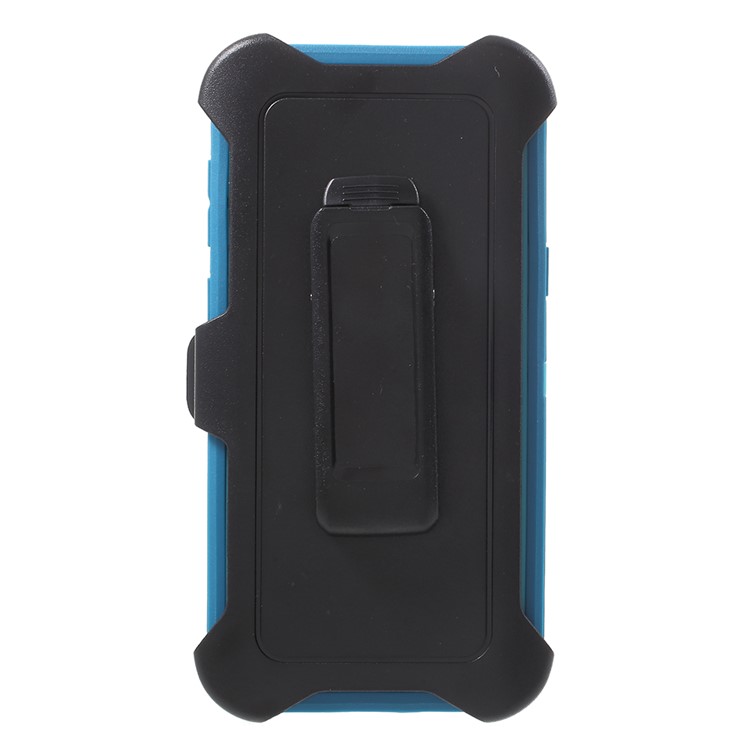 Heavy Duty Kickstand Belt Clip PC + TPU Hybrid Protective Case for Samsung Galaxy S9 G960 - Baby Blue-1