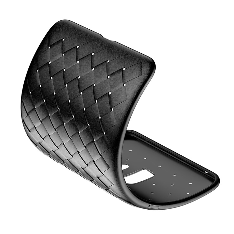 BASEUS BV Woven Texture Soft TPU Phone Casing for Samsung Galaxy S9+ SM-G965 - Black-3