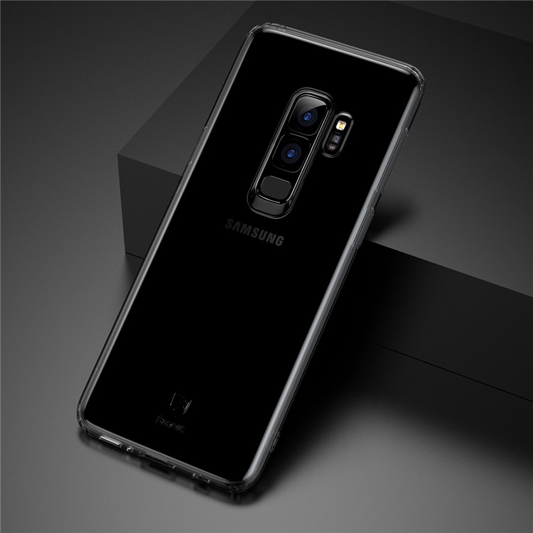 BASEUS Simple Series Clear Germany Bayer TPU Case for Samsung Galaxy S9+ SM-G965 - Grey-13