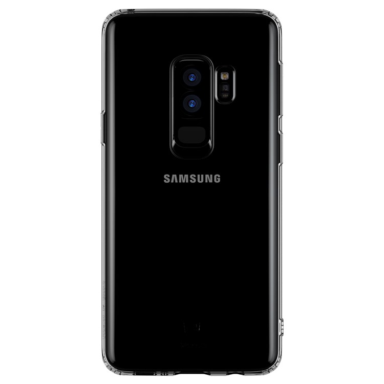 BASEUS Simple Series Clear Germany Bayer TPU Case for Samsung Galaxy S9+ SM-G965 - Grey-2