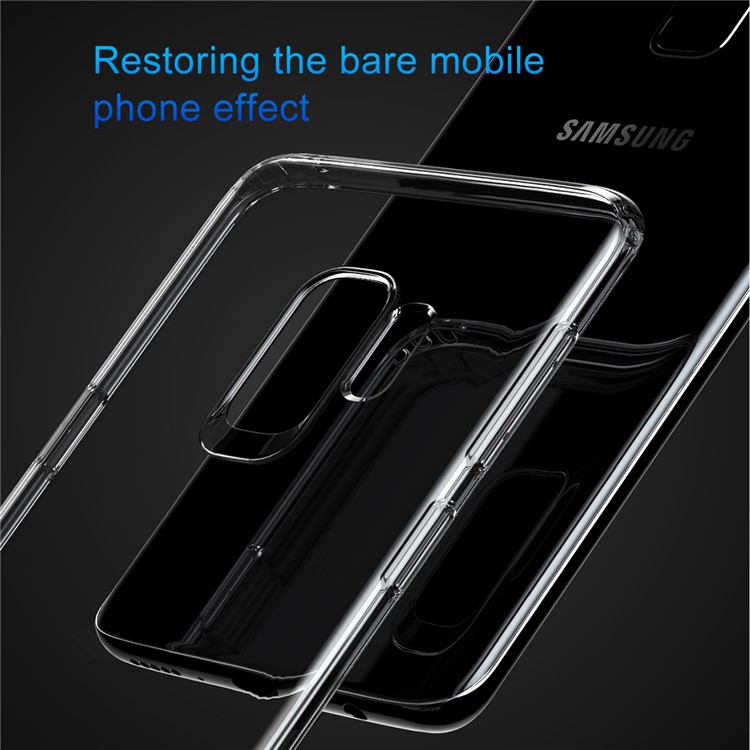 BASEUS Simple Series Clear Germany Bayer TPU Case for Samsung Galaxy S9+ SM-G965 - Grey-6