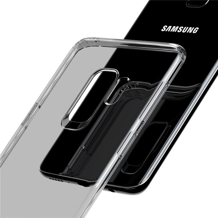 BASEUS Simple Series Clear Germany Bayer TPU Case for Samsung Galaxy S9+ SM-G965 - Grey-8