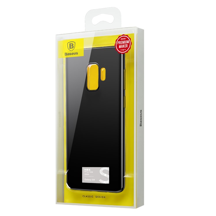 BASEUS Ultra Thin Matte PP Phone Case for Samsung Galaxy S9 G960 - Black-12