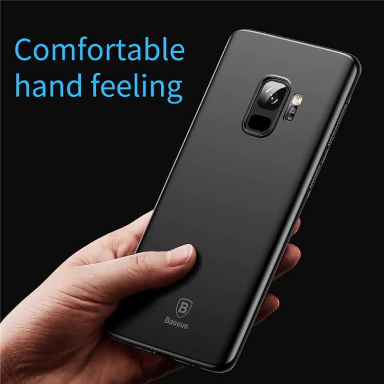 BASEUS Ultra Thin Matte PP Phone Case for Samsung Galaxy S9 G960 - Black-5