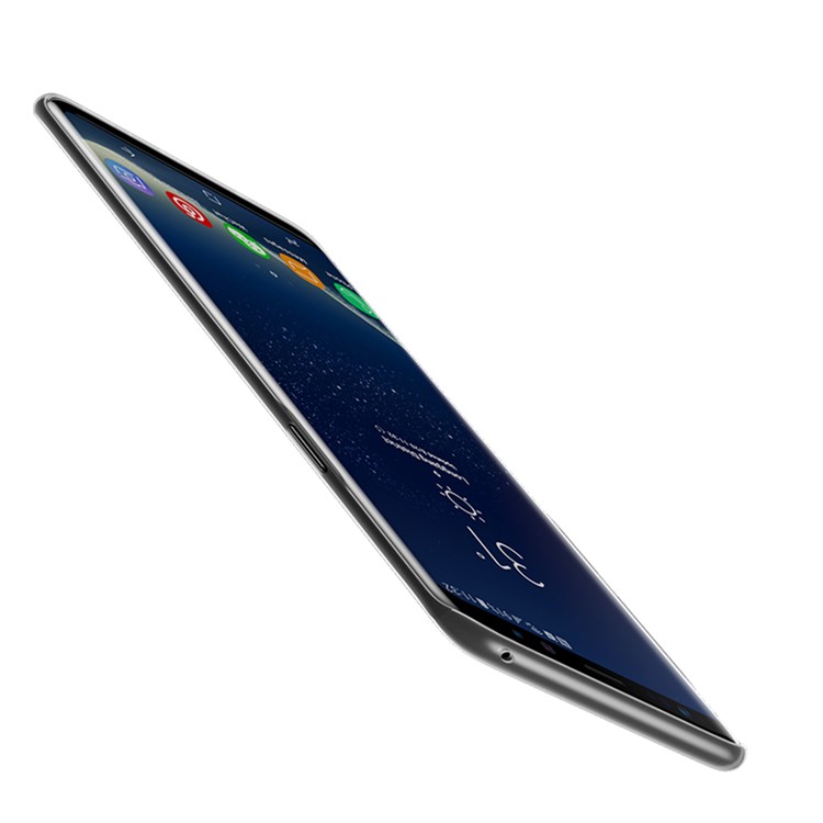BASEUS Ultradünne Matte PP Handyhülle Für Samsung Galaxy S9 G960 - Transparent Schwarz-10