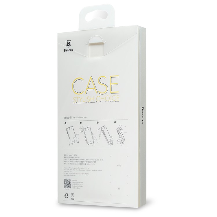 BASEUS Ultradünne Matte PP Handyhülle Für Samsung Galaxy S9 G960 - Transparent Schwarz-13