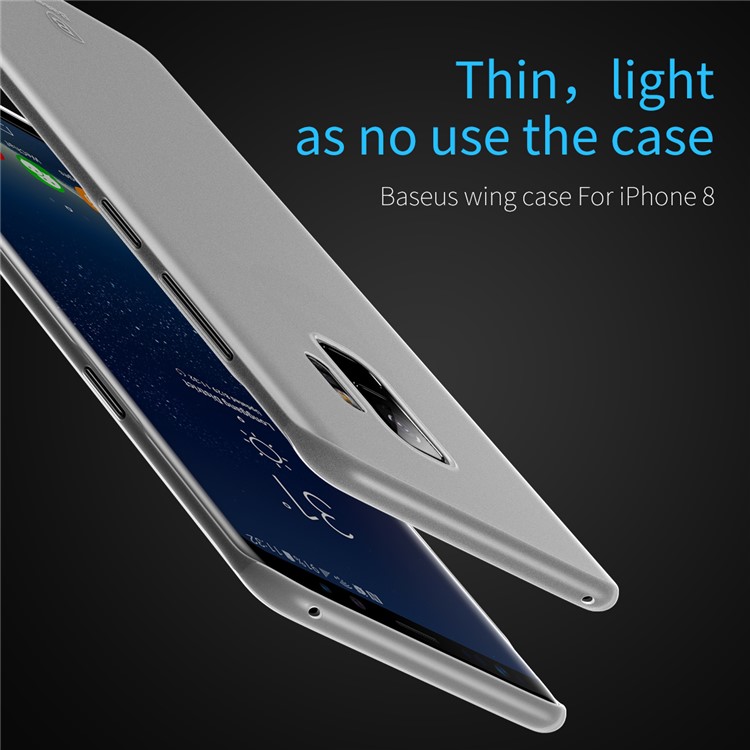 BASEUS Ultra Thin Matte PP Protective Case for Samsung Galaxy S9 G960 - Transparent-3