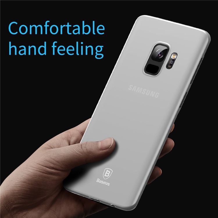 BASEUS Ultra Thin Matte PP Protective Case for Samsung Galaxy S9 G960 - Transparent-5
