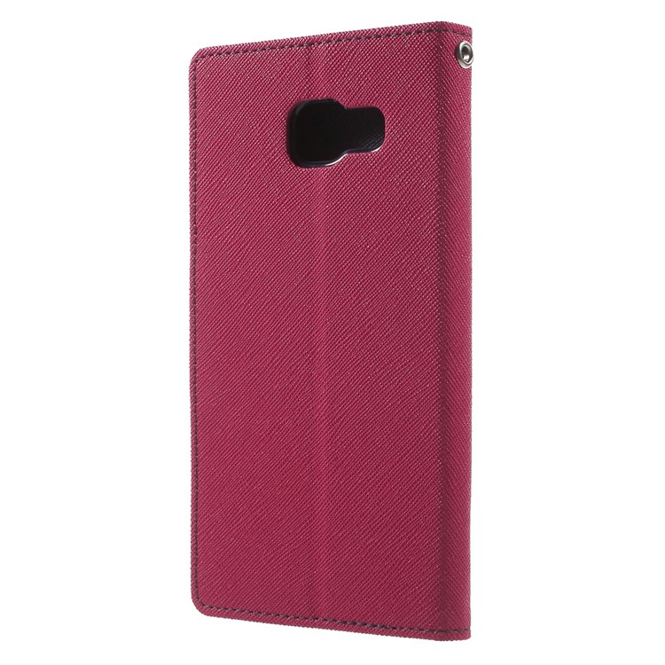 MERCURY GOOSPERY PU Leather Wallet Case for Samsung Galaxy A5 SM-A510F (2016) - Rose-2