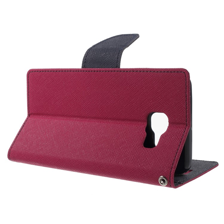 MERCURY GOOSPERY PU Leather Wallet Case for Samsung Galaxy A5 SM-A510F (2016) - Rose-3