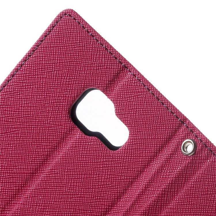 MERCURY GOOSPERY PU Leather Wallet Case for Samsung Galaxy A5 SM-A510F (2016) - Rose-7
