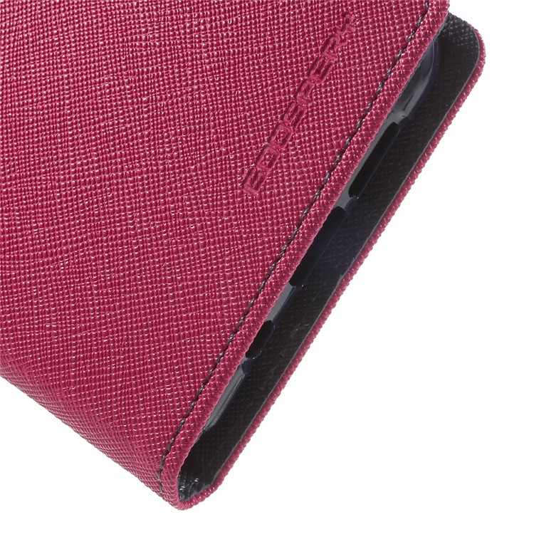 MERCURY GOOSPERY PU Leather Wallet Case for Samsung Galaxy A5 SM-A510F (2016) - Rose-8