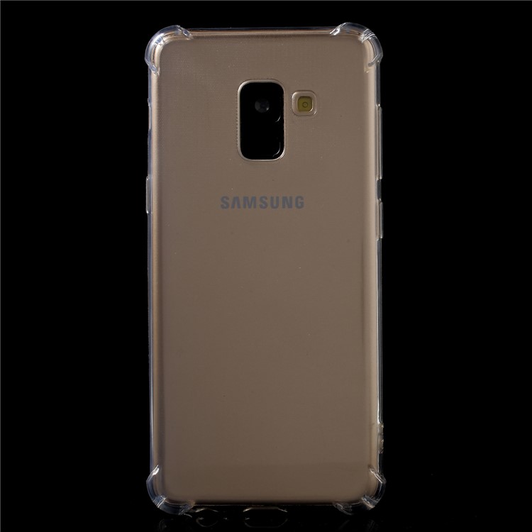 Clear TPU Mobile Phone Cover Case for Samsung Galaxy A8 (2018)-2