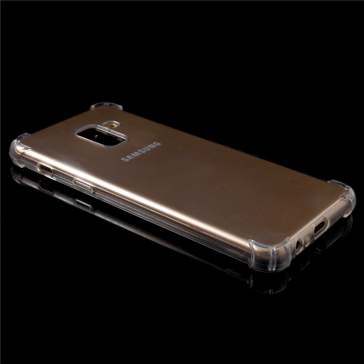 Clear TPU Mobile Phone Cover Case for Samsung Galaxy A8 (2018)-3