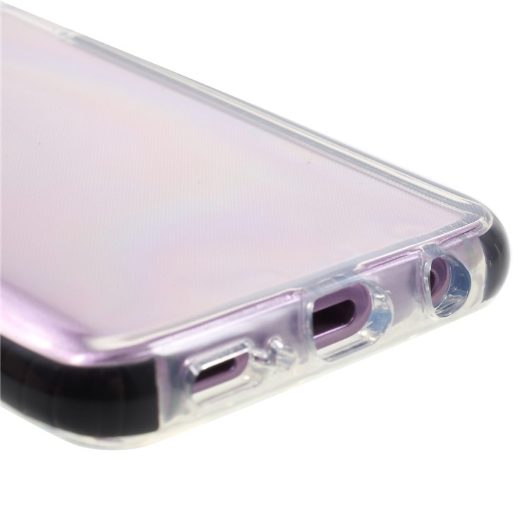 Clear TPU + PC Back Phone Case for Samsung Galaxy S9 G960 - Black-5