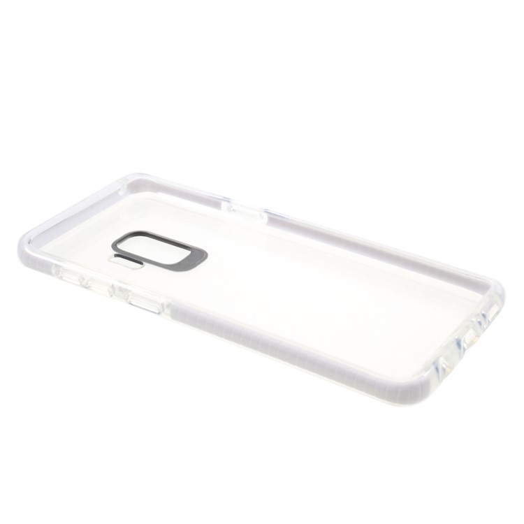 Clear TPU + PC Back Phone Cover for Samsung Galaxy S9 G960 - White-5