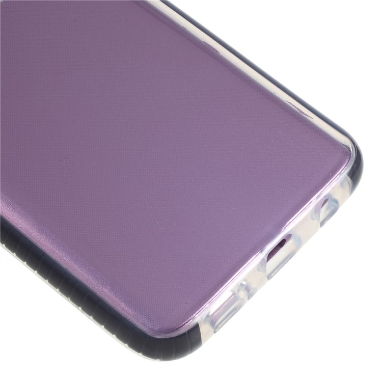 Clear TPU + PC Back Phone Case for Samsung Galaxy S9 Plus G965 - Black-4