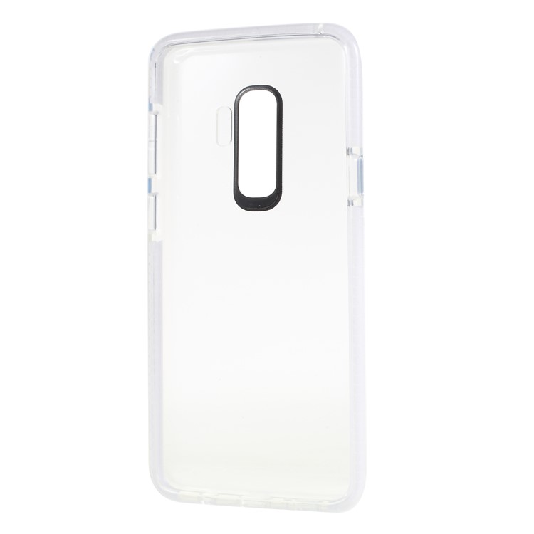 Clear TPU + PC Back Mobile Casing for Samsung Galaxy S9 Plus G965 - White-4