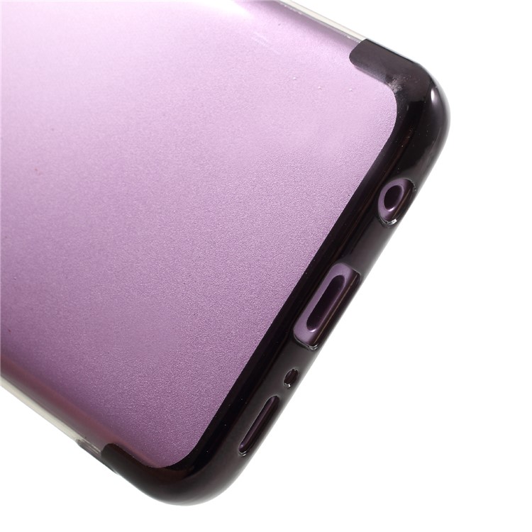 Electroplated Soft TPU Back Cover for Samsung Galaxy S9 G960 - Black-6