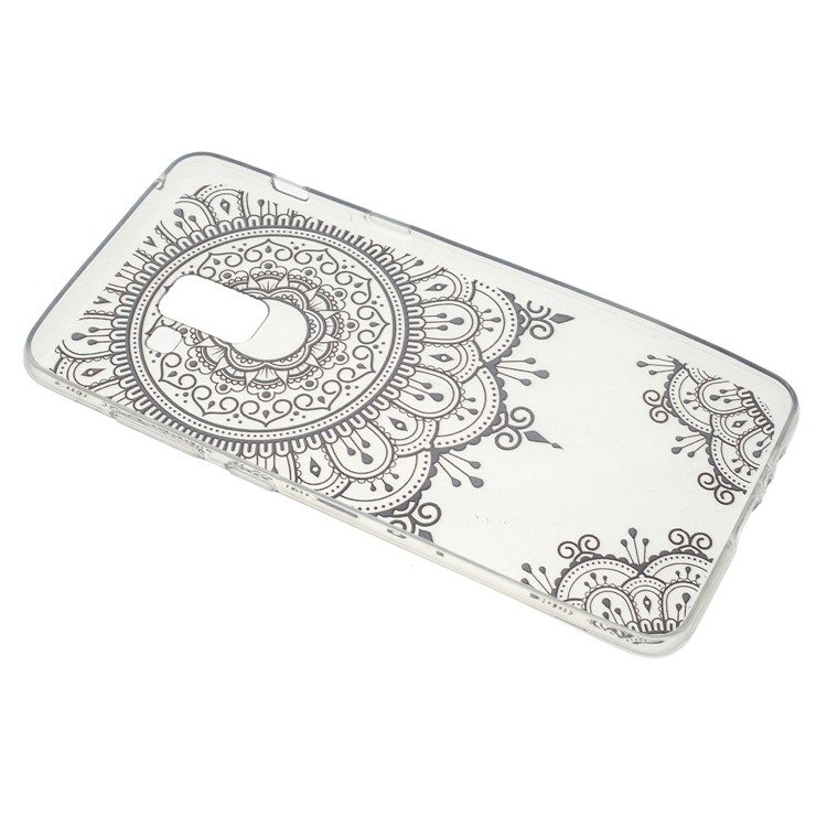 Pattern Printing TPU Case for Samsung Galaxy A8 (2018) - Mandala Flowers-3