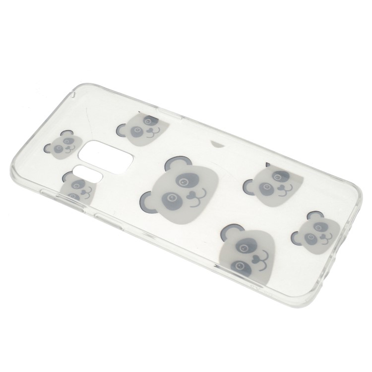 Pattern Printing TPU Back Casing Cover for Samsung Galaxy S9 SM-G960 - Pandas-3