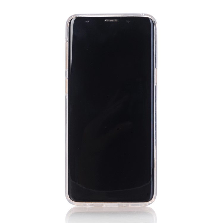 For Samsung Galaxy S9 Detachable 2-in-1 Glitter Powder Diamond PU Leather Wallet + TPU Back Case - Black-3