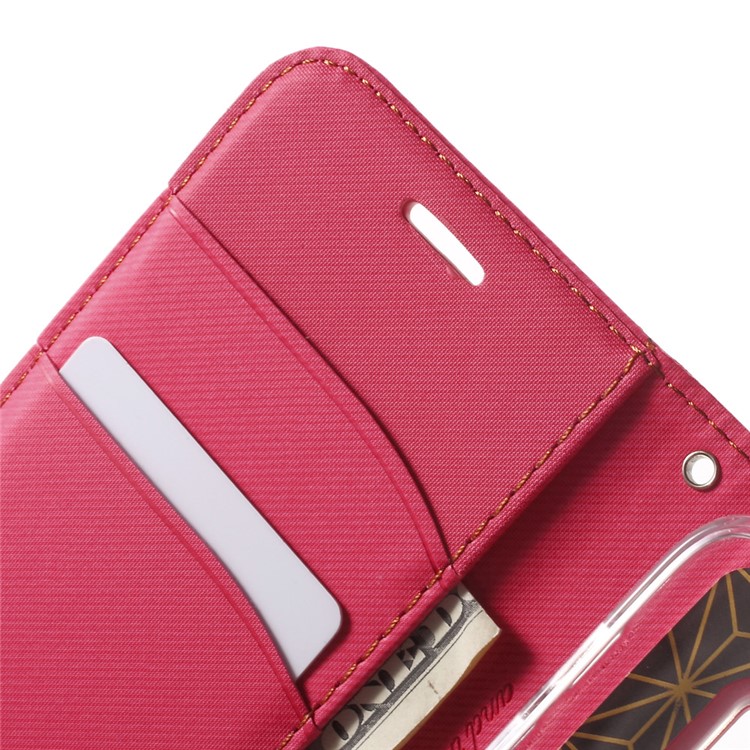 ROAR KOREA Diary Leather Wallet Case Cover for Samsung Galaxy S7 - Rose-6