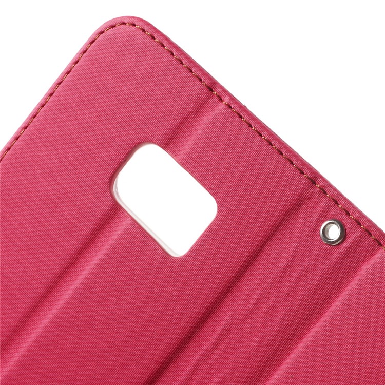 ROAR KOREA Diary Leather Wallet Case Cover for Samsung Galaxy S7 - Rose-7