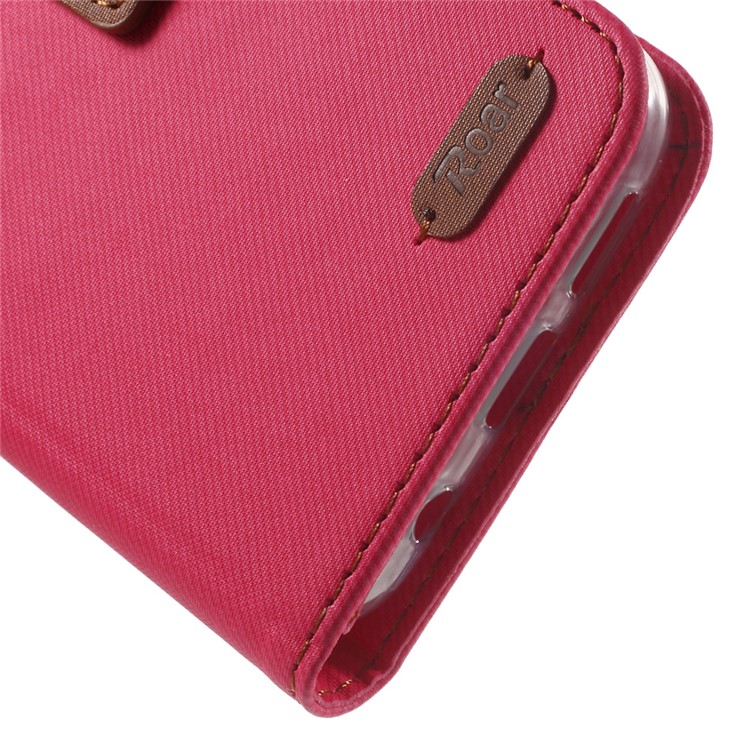 ROAR KOREA Diary Leather Wallet Case Cover for Samsung Galaxy S7 - Rose-8