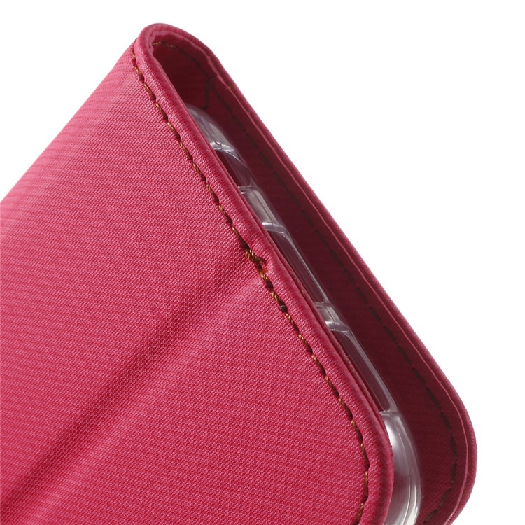ROAR KOREA Diary Leather Wallet Case Cover for Samsung Galaxy S7 - Rose-9