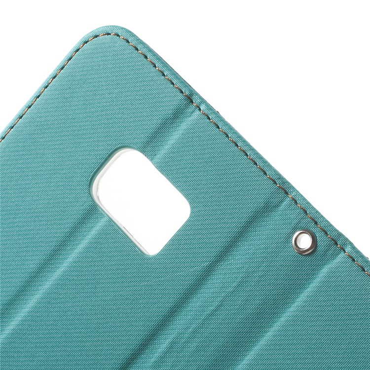 ROAR KOREA Diary Leather Card Holder Case for Samsung Galaxy S7 - Green-7