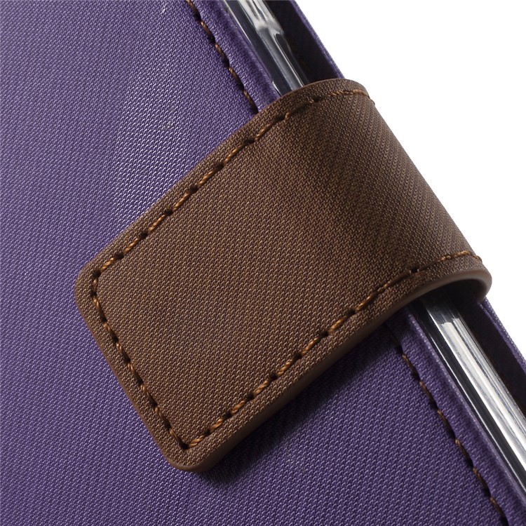 ROAR KOREA Diary Leather Wallet Case for Samsung Galaxy S7 - Purple-8