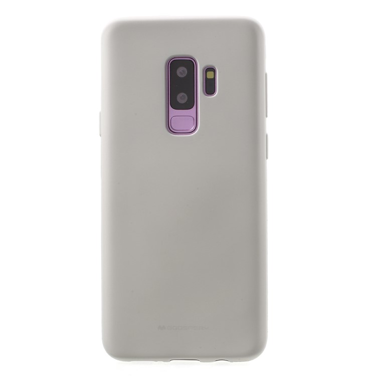 MERCURY GOOSPERY Matte Skin TPU Shell Case for Samsung Galaxy S9+ SM-G965 - Grey-1