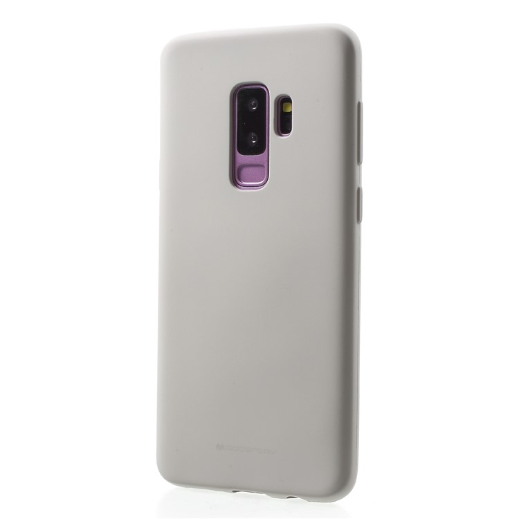 MERCURY GOOSPERY Matte Skin TPU Shell Case for Samsung Galaxy S9+ SM-G965 - Grey-3