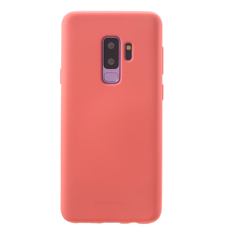 MERCURY GOOSPERY Matte Skin TPU Shell Cover Case for Samsung Galaxy S9+ SM-G965 - Pink-1