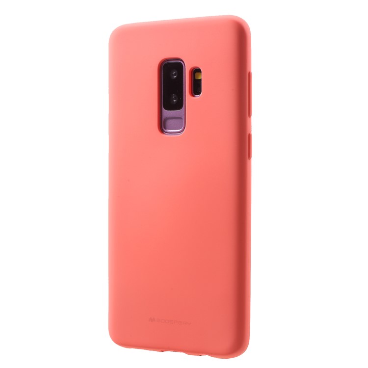 MERCURY GOOSPERY Matte Skin TPU Shell Cover Case for Samsung Galaxy S9+ SM-G965 - Pink-3