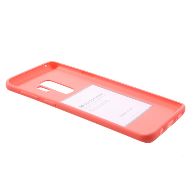 MERCURY GOOSPERY Matte Skin TPU Shell Cover Case for Samsung Galaxy S9+ SM-G965 - Pink-5