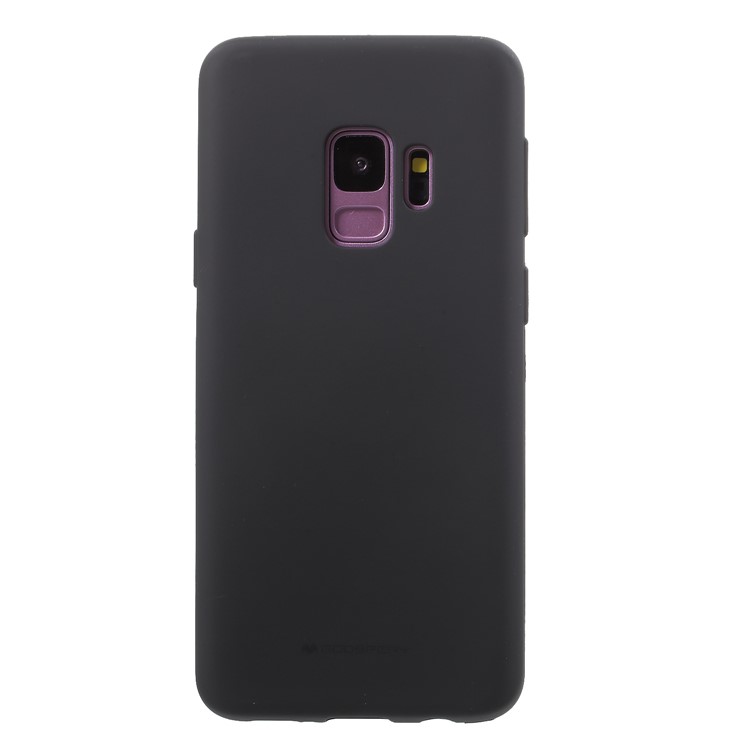 MERCURY GOOSPERY Matte Skin TPU Phone Cover for Samsung Galaxy S9 G960 - Black-2