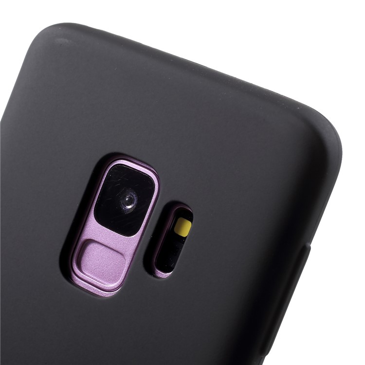 MERCURY GOOSPERY Matte Skin TPU Phone Cover for Samsung Galaxy S9 G960 - Black-4