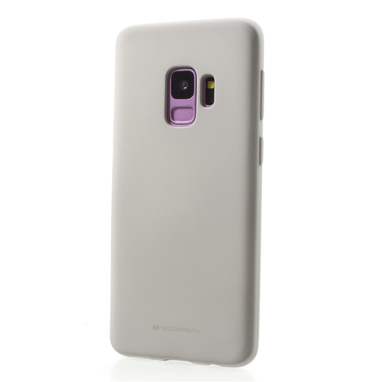 MERCURY GOOSPERY Pele Fosca TPU Embalagem Móvel Para Samsung Galaxy S9 G960 - Cinzento-3