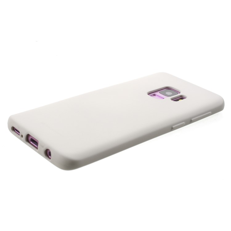 MERCURY GOOSPERY Pele Fosca TPU Embalagem Móvel Para Samsung Galaxy S9 G960 - Cinzento-4