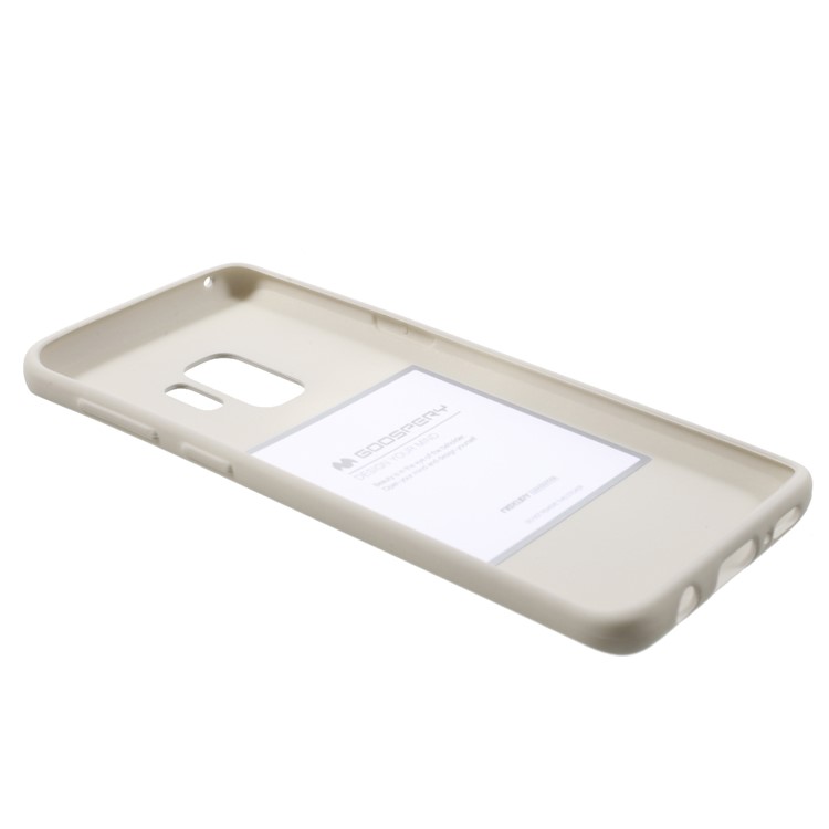 MERCURY GOOSPERY Pele Fosca TPU Embalagem Móvel Para Samsung Galaxy S9 G960 - Cinzento-5