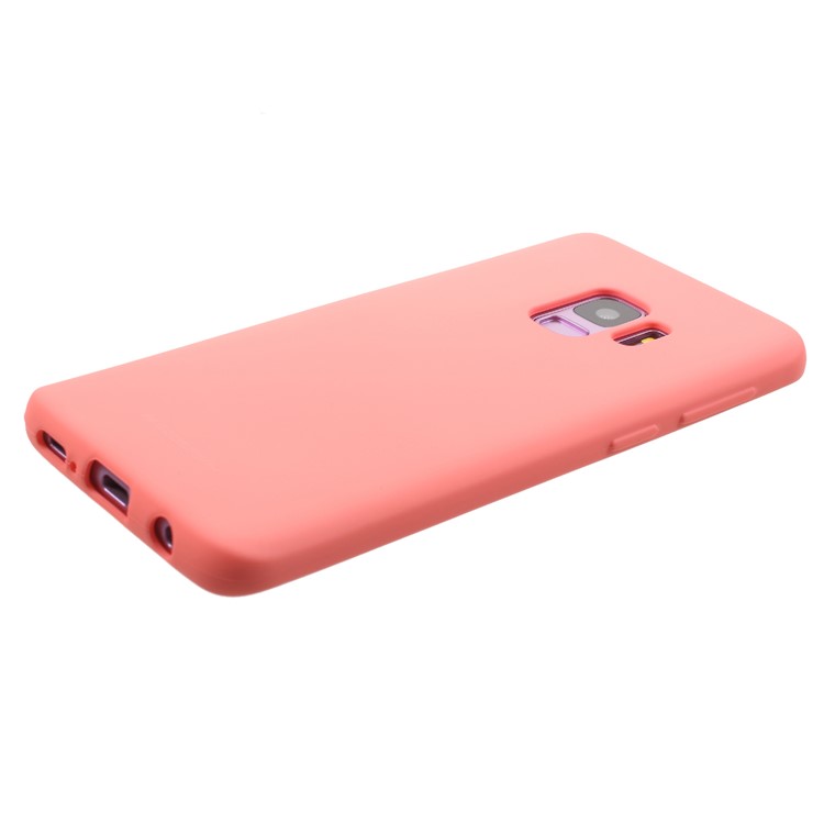 MERCURY GOOSPERY Matte Skin TPU Phone Back Case for Samsung Galaxy S9 G960 - Pink-4
