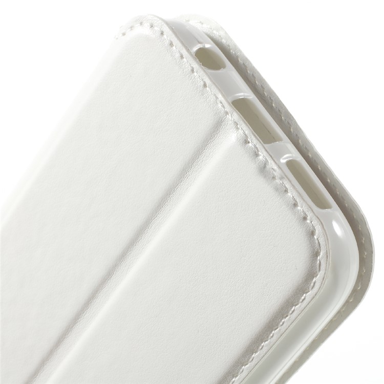 ROAR KOREA Window View Leather Stand Cover for Samsung Galaxy S7 - White-7