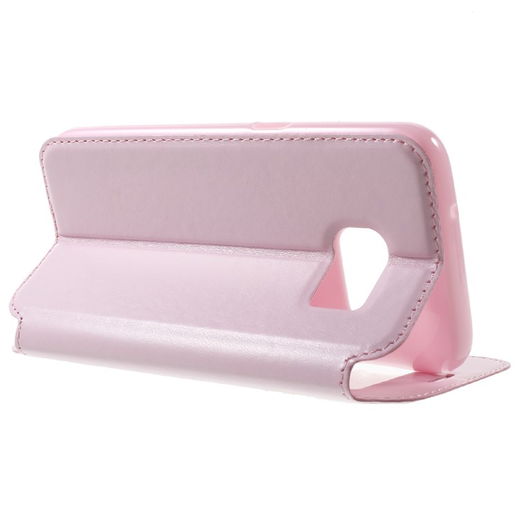 ROAR KOREA Window View Leather Cover Case for Samsung Galaxy S7 - Pink-3