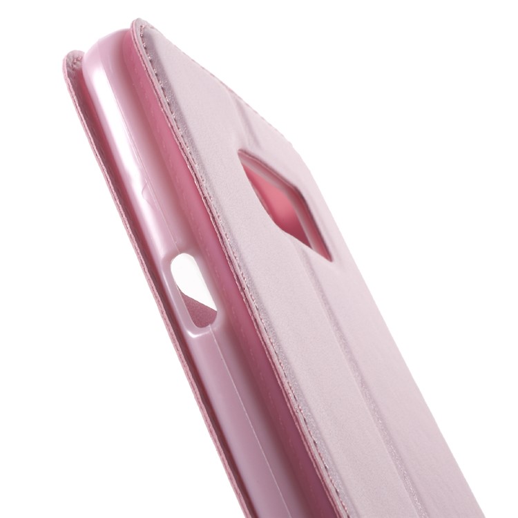ROAR KOREA Window View Leather Cover Case for Samsung Galaxy S7 - Pink-6