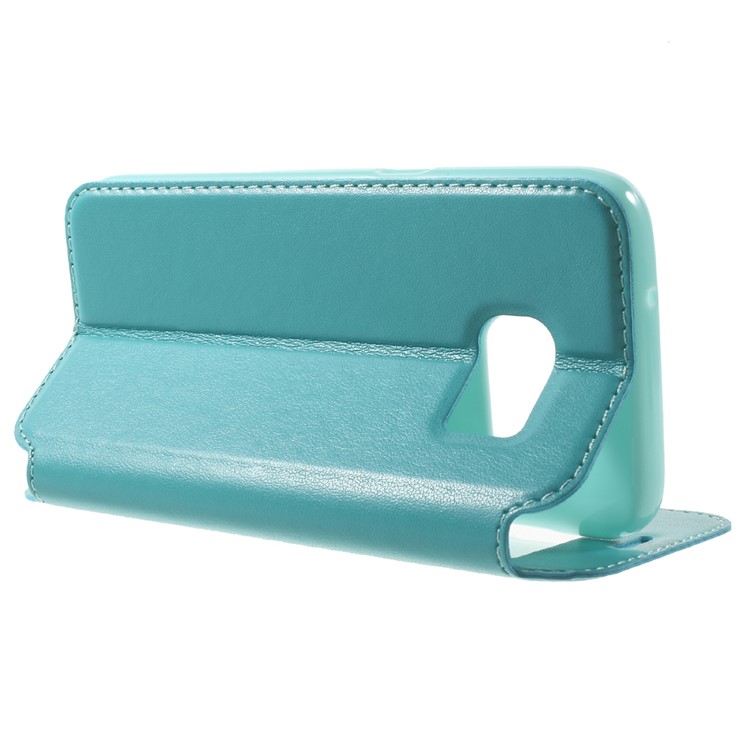 ROAR Window View Leather Phone Case for Samsung Galaxy S7 - Baby Blue-3