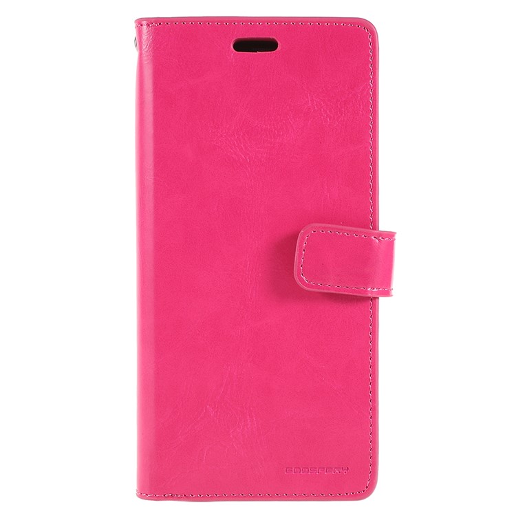 MERCURY GOOSPERY Mansoor Wallet Diary Leather Casing for Samsung Galaxy S9 Plus SM-G965 - Rose-1