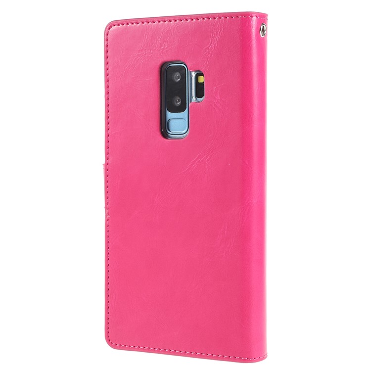 MERCURY GOOSPERY Mansoor Wallet Diary Leather Casing for Samsung Galaxy S9 Plus SM-G965 - Rose-3